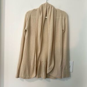 Lilly Pulitzer tan Cashmere Women’s Cardigan Sweater XS